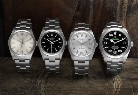 Rolex air king timeline